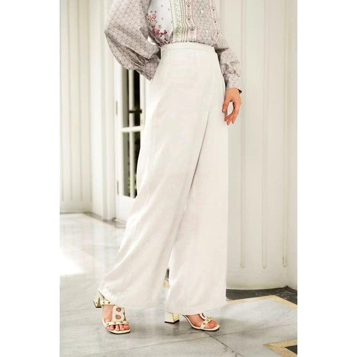 Benang Jarum Serenity Soiree Pants (Ivory)