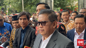 Hasto Penuhi Panggilan KPK untuk Diperiksa Sebagai Tersangka