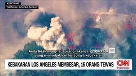 VIDEO: Kebakaran Los Angeles Membesar, Perintah Evakuasi Diperluas
