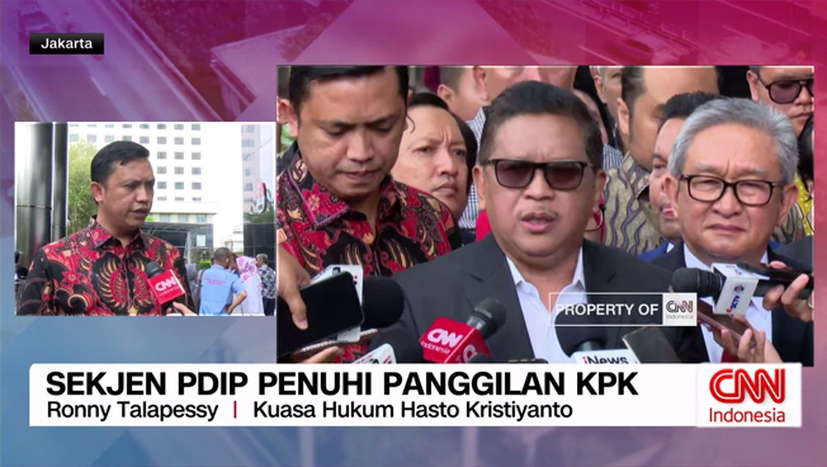 VIDEO: Keterangan Kuasa Hukum Terkait Hasto Hadiri Pemeriksaan di KPK