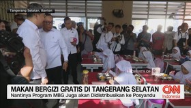 VIDEO: Makan Bergizi Gratis di Tangerang Selatan