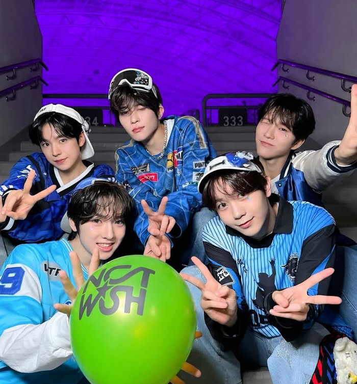 Sebagai unit terakhir NCT dan rookie SM yang baru saja debut, NCT Wish juga sukses mengguncang panggung dengan lagu ‘Wish’ dan ‘Steady’. Mereka juga menampilkan lagu ‘Miracle’ milik Super Junior./ Foto: instagram.com/smtown