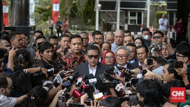 Deputi Penindakan dan Eksekusi Rudi Setiawan serta Direktur Penyidikan KPK Asep Guntur Rahayu hadir langsung memantau sidang praperadilan Hasto Kristiyanto.