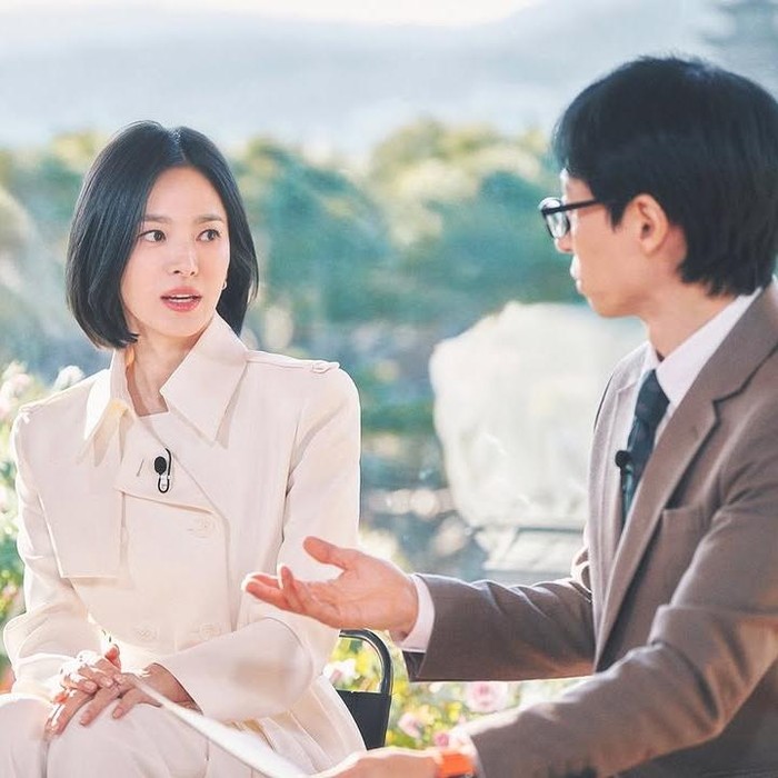 Song Hye Kyo saat tampil di You Quiz on the Block