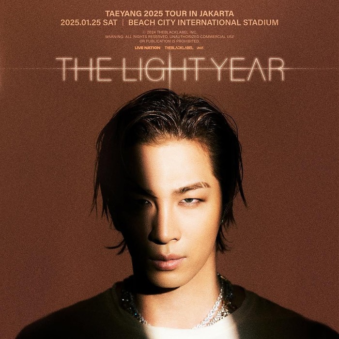 TAEYANG 2025 TOUR [THE LIGHT YEAR] IN JAKARTA