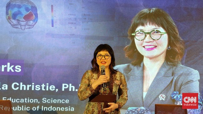Wamendikbudristek RI, Stella Christie, ingin alumni sekolah garuda transformasi & sekolah unggul garuda baru memiliki wawasan global dan kepekaan nilai lokal.