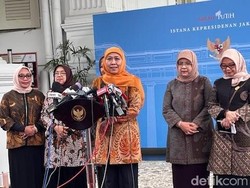 Khofifah Sowan ke Prabowo di Istana, Undang Kongres XVIII Muslimat NU