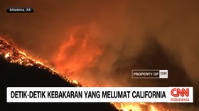 VIDEO: Detik-Detik Kebakaran Yang Melumat California