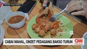 VIDEO: Cabai Mahal, Omzet Pedagang Bakso Turun