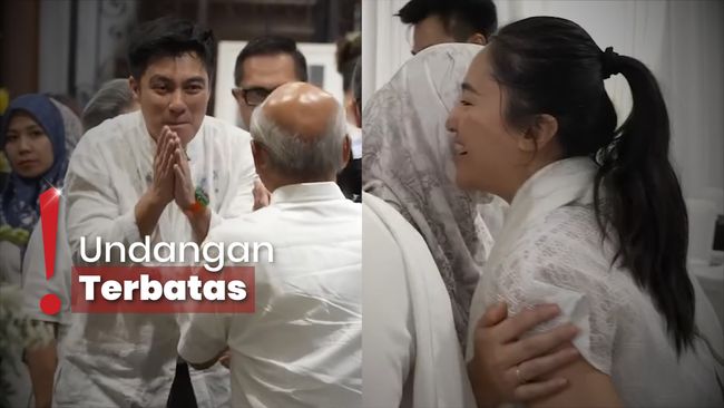 Hadir di 7 Harian Ayah Baim, Marshanda Akrab dengan Keluarga Eks Pacar