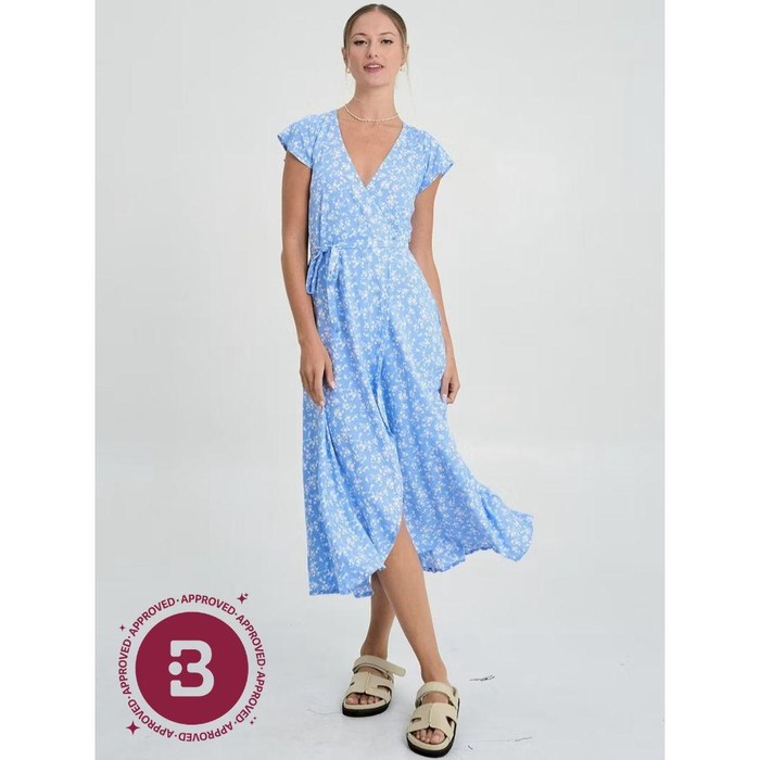 Bamboo Blonde Summer In July Midi Dress