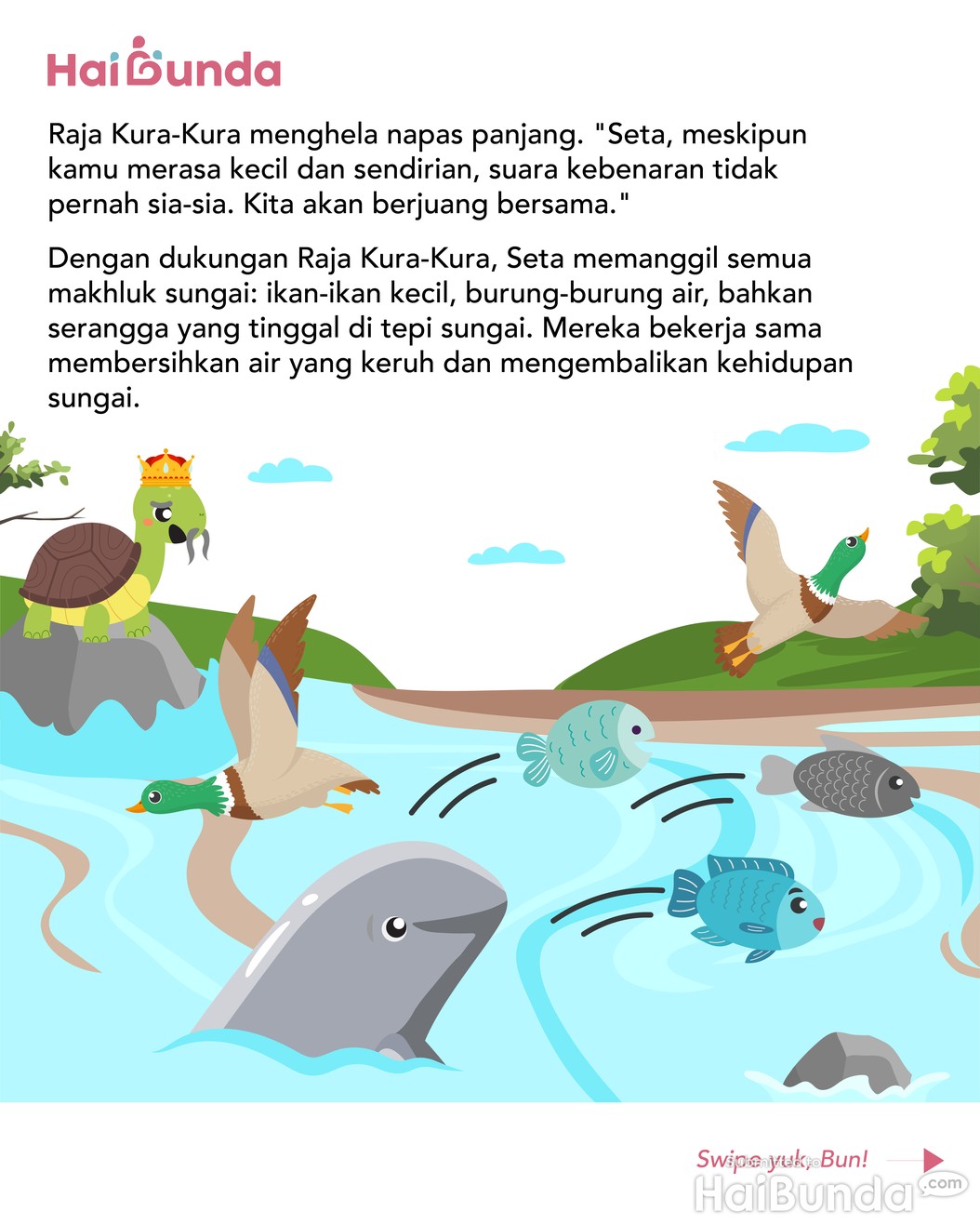  Pesut Terakhir, Penjaga Sungai Mahakam