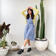 Get The Look: Inspirasi Outfit untuk Piknik ala Abel Cantika, Tampil Gemas dengan Warna Pastel