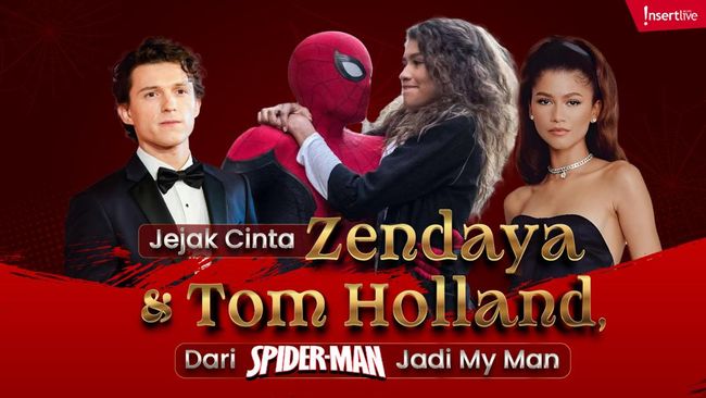 Jejak Cinta Zendaya dan Tom Holland, dari Spider-Man Jadi My Man