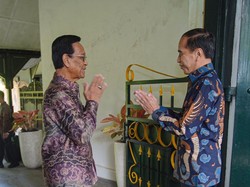 Respons Keraton-Pengkaji soal Viral Batik Tolak Bala Sultan Saat Temui Jokowi