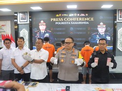 Polresta Samarinda Ungkap Jaringan Narkoba Lintas Provinsi, 4 Pelaku Ditangkap