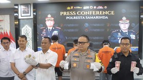 Polresta Samarinda Bongkar Jaringan Narkoba Lintas Kalimantan