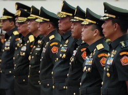 Panglima TNI Naikkan Pangkat 97 Pati di Tiga Matra, Ini Daftarnya