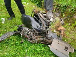 Truk Hantam Motor di Sarolangun Diduga Sopir Ngantuk, Satu Orang Tewas
