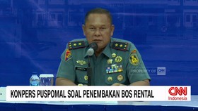 VIDEO: Konpers Puspomal Soal Penembakan Bos Rental