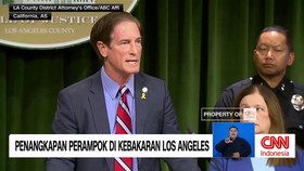 VIDEO: Penangkapan Perampok di Kebakaran Los Angeles