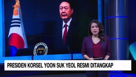 VIDEO: Presiden Korsel Yoon Suk Yeol Resmi Ditangkap