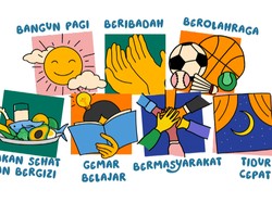 8 Lirik Lagu Album Tujuh Kebiasaan Anak Indonesia Hebat untuk MPLS Sekolah