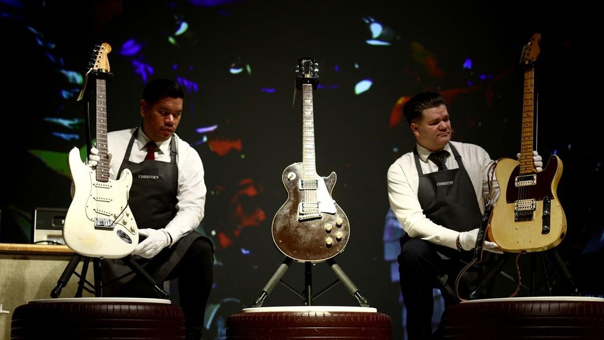 FOTO: Ratusan Gitar Jeff Beck Selama 60 Tahun Siap Dilelang