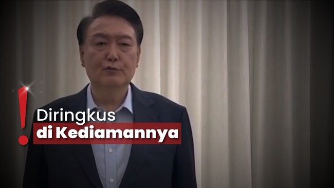 Presiden Korsel Yoon Suk Yeol Ditangkap usai 'Drama' Darurat Militer