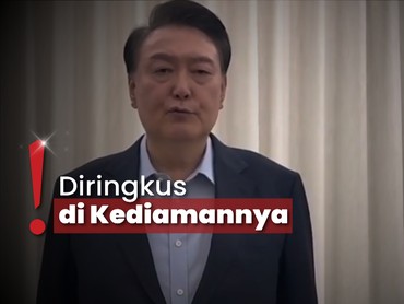 Presiden Korsel Yoon Suk Yeol Ditangkap usai 'Drama' Darurat Militer