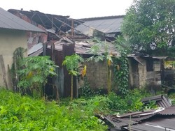 44 Atap Rumah Warga Pangkalpinang Rusak Diterjang Puting Beliung