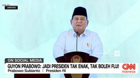 VIDEO: Guyon Prabowo: Jadi Presiden Tak Enak, Tak Boleh Flu!