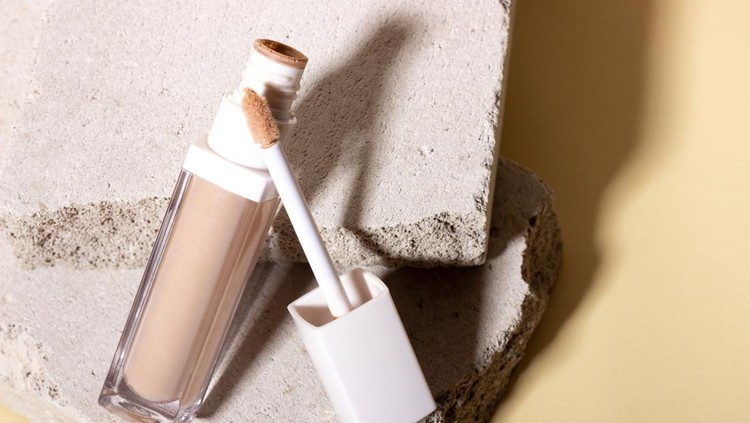Ilustrasi makeup concealer