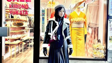 5 Potret OOTD Inara Rusli Liburan di Jepang, Cantik dan Stylish Abis