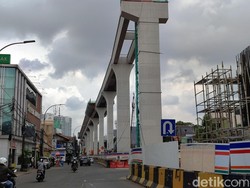 Ada Proyek LRT, Rekayasa Jalan Sekitar Manggarai Jaksel Mulai Berlaku Hari Ini