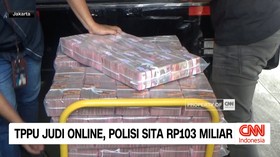 VIDEO: TPPU Judi Online, Polisi Sita Rp 103 Miliar