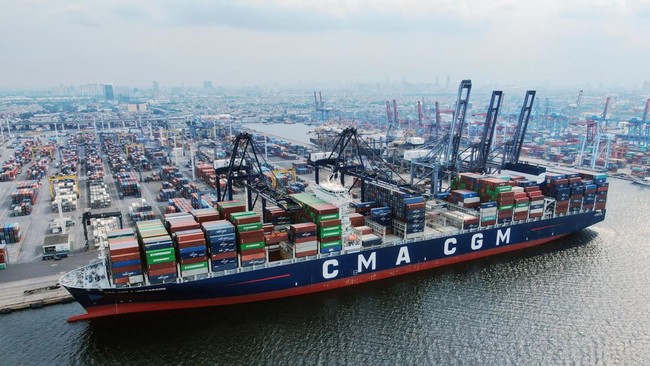 Pelindo Terminal Petikemas berhasil mencatatkan pertumbuhan arus peti kemas 7,1% pada 2024, menjadi 12.489.927 TEUs dari 11.661.489 TEUs.
