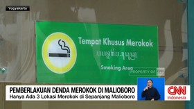 VIDEO: Pemberlakuan Denda Merokok di Malioboro