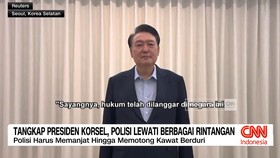 VIDEO: Penangkapan Presiden Korsel Berlangsung Menegangkan
