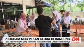 VIDEO: Program MBG Pekan Kedua di Bandung