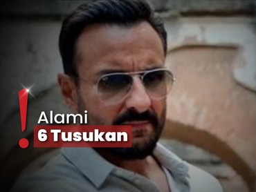 Suami Kareena Kapoor, Saif Ali Khan Ditikam Perampok di Rumahnya