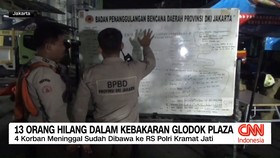 VIDEO: 13 Orang Hilang Dalam Kebakaran Glodok Plaza