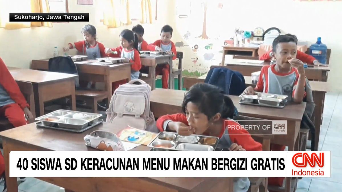 VIDEO: 40 Siswa SD Keracunan Menu Makan Bergizi Gratis