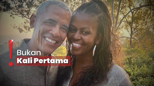 Tak Tampil Bersama, Barack Obama-Michelle Dirumorkan akan Bercerai