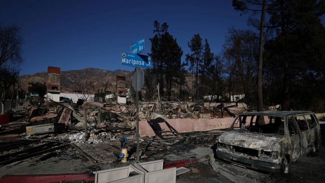 Kebakaran Los Angeles nan besar dan membara sejak 7 Januari turut menghanguskan rumah-rumah ibadah termasuk masjid.