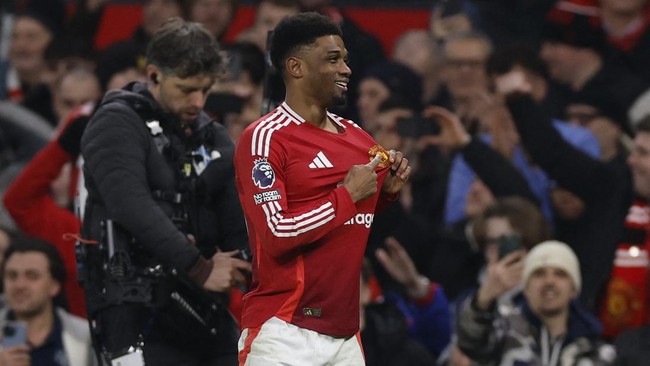 Bintang muda Manchester United, Amad Diallo menunjukkan sejumlah performa impresif musim ini termasuk tampil garang di pengujung laga.