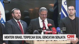 VIDEO: Menteri Israel Terpecah Soal Gencatan Senjata