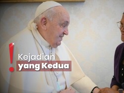 Alami Cedera Lengan, Paus Fransiskus Tetap Penuhi 5 Agenda Pertemuan