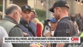 VIDEO: Selebritas Hollywood Jadi Relawan Bantu Korban LA