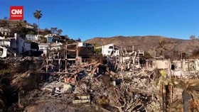 VIDEO: Kerusakan Rumah di Kawasan Malibu Akibat Kebakaran Palisades
